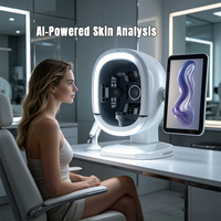 Analizador de Piel 3D Panorámico con IA de un Solo Clic Bitmoji, Escáner Facial de Alta Resolución de 36MP y 8 Espectros para 5 Síntomas de la Piel