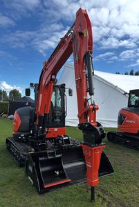 Excavatrice Kubota U27-4e 2,7 tonnes, mini-excavatrice, matériel de chantier - Product Image 2