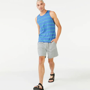 Débardeurs décontractés pour hommes personnalisables, les plus vendus, haute qualité, respirants, 100% coton/polyester, couleur unie, logo personnalisé, prix bas - Product Image 4