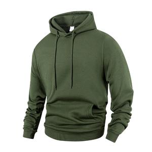 100% Merino Wool <b>Men's</b> Hoodie Casual <b>Cardigan</b> Coat With Thick Zipper Loose Print Pattern for Running Workout Layering - Product Image 5