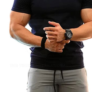 OEM Sports Clothing <b>Men</b> Gym T Shirts Designed With Smooth <b>Stretch</b> Fabric For Athletic Training Running And Workout Performance - Product Image 6