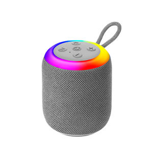 Home Digitalome-Altavoz portátil alimentado por batería con LED RGB, con micrófono de iluminación RGB para comunicación - Product Image 1