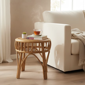 Handmade Traditional Eco-Friendly Woven Side Table for Living Room Bedroom | School Use Cheap Price - Product Image 1