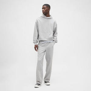 <b>Trendy</b> Gray <b>Hoodie</b> with Versatile Appeal Urban Streetwear Essential Comfort Meets Style Perfect for a Chic Everyday Look - Product Image 1