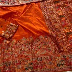 Fabricantes de saris de pashmina suave y pura de Rajwadi en India - Product Image 1