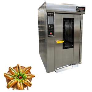 Horno rotativo Kien An de 10 bandejas listo para enviar horno eléctrico 380V 220V Motor 1Hp con horno de carro Altuntop panadería hecha en Vietnam - Product Image 1