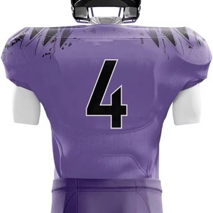 Uniformes personnalisés de football américain pour jeunes Haut en sergé Fabriqué au Pakistan Vêtements de football américain pour le sport Respirant - Product Image 6