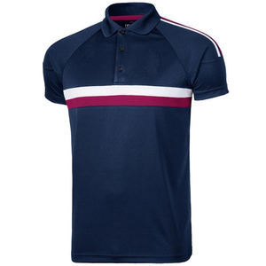 Polo de golf de haute qualité avec design personnalisé pour hommes, décontracté, intelligent, à manches courtes, revers brodé et style uni, vente en gros - Product Image 5