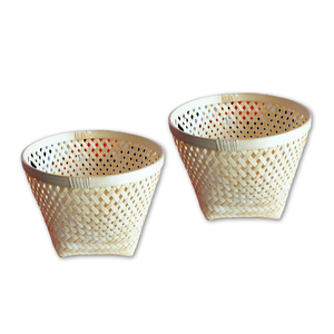 PRODUIT TOP PANIERS CADEAUX EN BAMBOU faits à la main fabriqués à partir de matériaux naturels pour accessoires de cuisine fabriqués au Vietnam - Product Image 1