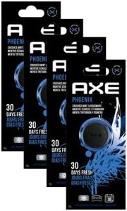 Ambientador en Mini Clip para Ventilación AXE, Eliminador de Olores, Purificador de Aire con Aroma Duradero (0.7 Fl Oz (Paquete de 4), Phoenix) - Product Image 3