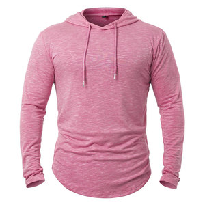 OEM Logo Stylish Fashion Lightweight Autumn Hoodies Men Gym Pullovers Cotton Fleece Customized Breathable Eco-Friendly - Product Image 1
