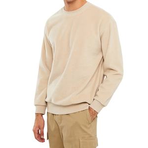 Vente en gros Fabricant Sweat-shirt ras du cou en polaire vierge personnalisé Sweat-shirt pour homme avec logo personnalisé et personnalisation - Product Image 1