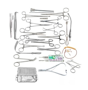 Juego de 69 Piezas de Instrumentos de Cirugía de Hernia de Calidad Alemana, Acero Inoxidable, Manual, Certificado CE - Product Image 1