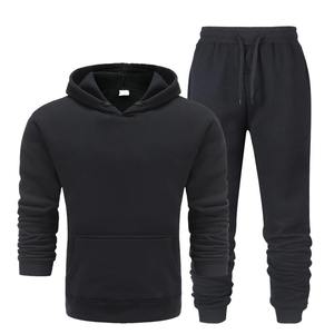 Ropa de invierno para hombre, conjuntos para hombre, conjunto de Sudadera con capucha estampada, sudadera con cremallera de lana, pantalones de chándal deportivos informales, chándales para hombre - Product Image 2