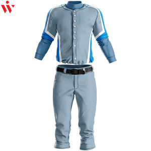 Jersey de béisbol sublimado de poliéster 100% hecho a medida profesional conjunto completo de ropa deportiva transpirable - Product Image 2