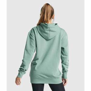Sudadera con Capucha Personalizada de Felpa Verde Salvia para Mujer, Sudadera Cálida de Manga Larga, Suave y Acogedora, con Bolsillo Tipo Canguro, Informal para Uso Diario - Product Image 6