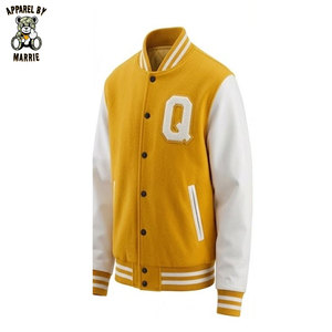 Chaquetas Varsity Bordadas de Peso Pesado, Corte Holgado, Bordado de Alta Calidad, MOQ Bajo, Gran Venta - Product Image 1