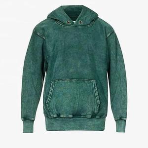 Custom French Terry Graphics Rivet Hoodies Vintage Acid Washed Heavyweight Cotton <b>Zip</b> <b>up</b> <b>Cropped</b> Rhinestone <b>Hoodie</b> - Product Image 3
