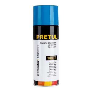Peinture en aérosol bleu hollandais Pretul 400 ml pour meubles, plastique, bateau, revêtement liquide à base de nitrocellulose, qualité standard - Product Image 1
