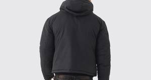 เสื้อแจ็กเก็ตแบบมีซิปบุนวมแนวสตรีทพร้อมกระดุมให้ความอบอุ่นเสื้อโค้ทแบบพองๆสำหรับผู้ชายผลิตในปากีสถาน - Product Image 3