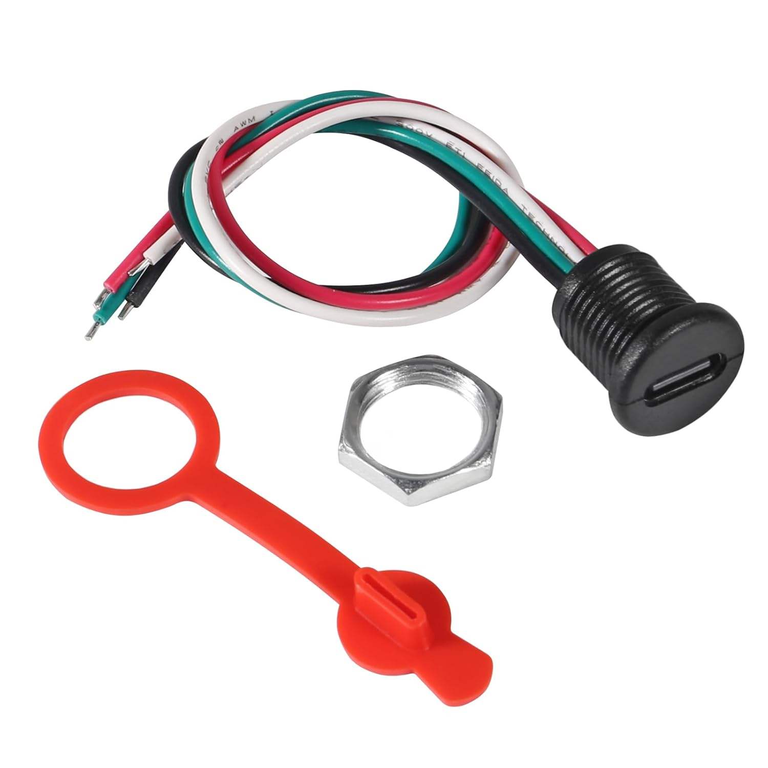 no terminals+Waterproof cover