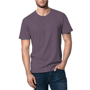 Entrenamiento Fitness Multi Color Casual Were OEM Hombres de gran tamaño Cuello redondo French Terry Heavyweight Manga corta para entrenamiento - Product Image 1
