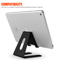 Soporte Universal Portátil de Aleación de Aluminio para Teléfonos Móviles iPhone y Android (Soporte OEM Disponible)