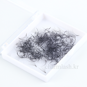 Extensiones de pestañas prefabricadas 3D-14D, base puntiaguda, plumas voluminosas prefabricadas, plumas coreanas, proveedor PBT, Etiqueta Privada - Product Image 2