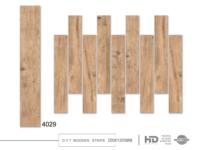200X1200mm carrelage numérique vitré, type de dalle de bois, série de design rétro et unique pour la décoration intérieure et extérieure