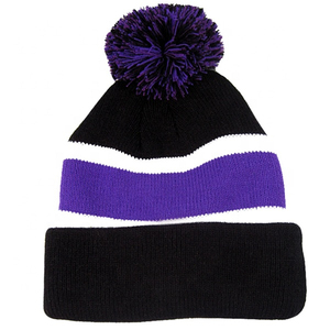 Casquette de sport en tricot jacquard personnalisée avec broderie, vente en gros OEM, pour bébés, affaires, plage, hockey sur glace et autres sports - Product Image 3