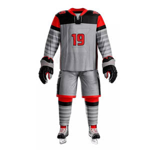 Uniforme de Hockey sobre Hielo de Equipo, Uniforme de Hockey sobre Hielo de Color Personalizado de Alta Calidad, 100% Poliéster para Venta en Línea - Product Image 1