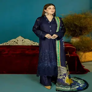 india & pakistan salwar kameez clothing for winter wear dresses for Ladies export quality fabric Pakistani Lenin Suits
