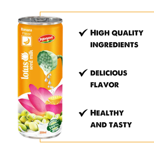 Jojonavi เมล็ดบัวนมพร้อมกล้วย250มล. ฉลากตามแบบ - Product Image 2