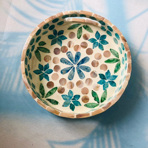 ถาดเปลือกหอยมุกหลากสีขัดเงาทำมือระดับพรีเมียม เป็นมิตรกับสิ่งแวดล้อม ปลอดภัยสำหรับเครื่องล้างจาน เหมาะสำหรับการรับประทานอาหารสุดหรู ของขวัญ และโรงแรม - Product Image 5