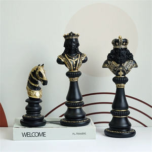 Décor à la maison résine <span class=keywords><strong>Lion</strong></span> Animal Sculpture Toucan Pélican Oiseau Stockage Décoration Ornements Golden Horse Wine Rack Stand - Product Image 5