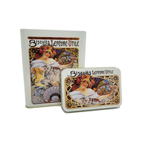 Meilleur Prix ODM OEM Boîte en Fer Blanc Personnalisée Rectangulaire Facile à Ranger Faible MOQ Emballage Cadeau Échantillon Alimentaire Snacks Bonbons Sucre