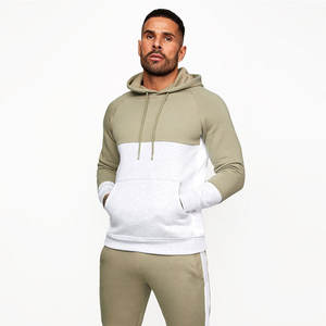 Conjunto Deportivo de Invierno para Hombre, 2 Piezas, 100% Algodón, Felpa, Transpirable, Ropa Deportiva Informal de Manga Larga para Correr - Product Image 1