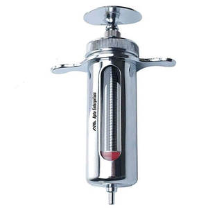 Jeringa Veterinaria de Plástico Reutilizable de Tipo Corto de 20 ml, Barril de Vidrio, Calidad de Laboratorio - Product Image 5