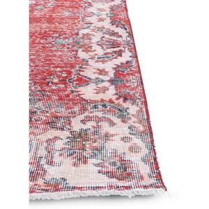 Alfombra de Lana Anudada a Mano de Gran Tamaño, Diseño de Medallón Rojo y Naranja, para Sala de Estar, Pasillo Rectangular, Modelo Pae-2626 - Product Image 4