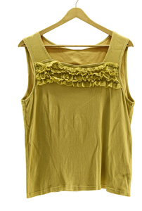 Débardeur de sport de luxe pour femmes Jersey respirant de haute qualité tricoté avec décoration en dentelle Style décontracté Gym utilisation OEM disponible - Product Image 6