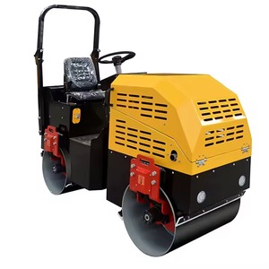 Diesel Gasoline 1-5 Ton <b>Road</b> <b>Roller</b> Hydraulic Vibrating Tandem Asphalt Compactor Pump <b>Used</b> for Municipal Environmental Projects - Product Image 5