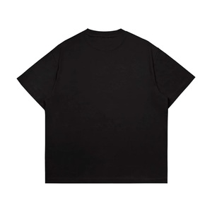 T-shirt Homme Manches Courtes Haute Qualité Coton Jersey Respirant Écologique Séchage Rapide Motif Carreaux 300g Grande Taille - Product Image 4