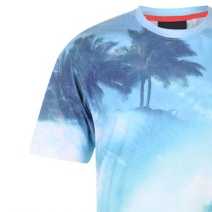 Camisetas de Manga Corta para Hombre, Casuales, de Verano, Transpirables, de Secado Rápido, Ligeras, Sublimadas, Más Vendidas, de Poliéster/Algodón - Product Image 3