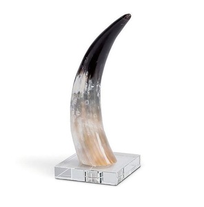 โคมไฟติดผนังทำมือสไตล์อินเดียดั้งเดิม รูปทรงสัตว์ ทำจากเขาควาย  ขนาดและสีเขาตามธรรมชาติ  รับสั่งทำตามขนาดที่ต้องการ - Product Image 6