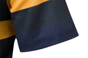 Fabricant de vêtements de premier plan 2025 Nouveau printemps avec logo personnalisé Mode été Respirant Couleur unie Polos en tricot pour hommes - Product Image 5