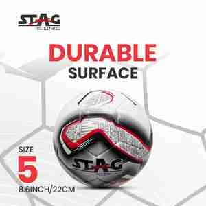 ลูกฟุตบอลรักบี้ Stag Iconic Mission ทนทาน พกพาสะดวก พร้อมโลโก้สั่งทำได้ สไตล์คลาสสิก วัสดุ PVC PU ขนาด 5 สำหรับโปรโมชั่น - Product Image 3