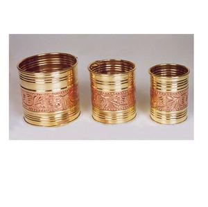 Jardinière en cuivre finition maison et jardin, fournitures de jardin, pots et jardinières, pots à fleurs et jardinières - Product Image 5