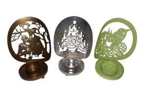 Unique Metal T Light <b>Candle</b> Holder Decorative Tea Light Stand for Home Festival Table Decor Modern Artistic Design - Product Image 2