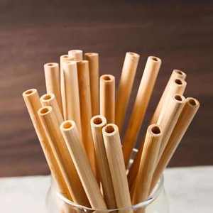 Hot Sale Factory Wholesale <b>Bamboo</b> <b>Straws</b> Sustainable Eco Friendly Natural <b>Bamboo</b> Fiber Plastic Free <b>Straw</b> - Product Image 3