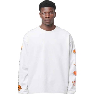 Thermal <b>Shirt</b> Traditional Long T <b>Shirts</b> Waffle Fabric Cotton for <b>Men</b> Casual Blank T-<b>shirt</b> Printed Knitted Long Sleeve Tee <b>Shirt</b> - Product Image 1